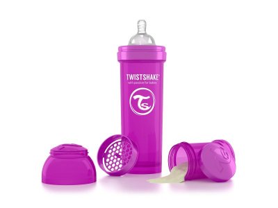 Бутылочка Twistshake антиколиковая с силиконовой соской 330 мл 1-00123162_1