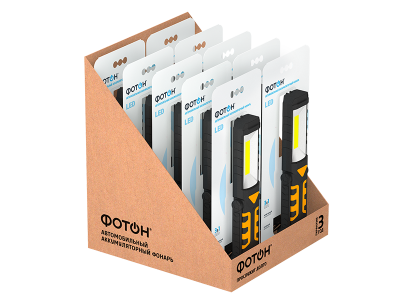 Фонарь Фотон автомобильный аккумуляторный светодиодный AU-500 1-00237669_4