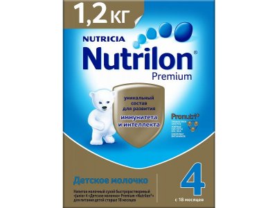 Молочко Nutrilon 4 Premium детское с 18 мес., 1200 г 1-00238139_2