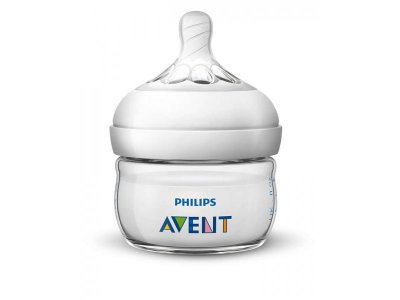 Бутылочка Philips Avent серии Natural, пластик 0 мес.+, 60 мл 1-00238221_2