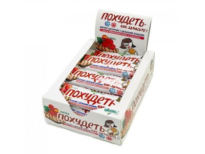 Батончики-мюсли Любэль Эко, Похудеть, как здрасте (малина) 23 г 1-00239079_2