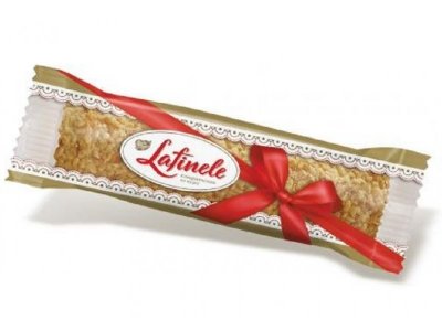 Трубочки вафельные Лафинель с шоколадной начинкой в глазури с арахисом, 19 г 1-00239102_1