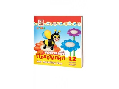 Пластилин Луч, Кроха 12 цв. 1-00239025_1