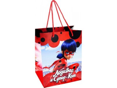 Пакет подарочный ND Play Леди Баг и Супер-Кот малый, 18*23*10 см 1-00238747_1