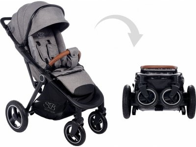 Прогулочная коляска книжка Sweet Baby Suburban Compatto Air 1-00240440_8