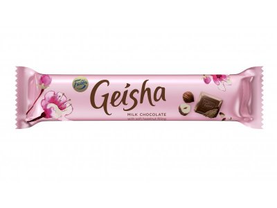 Шоколад Fazer, Geisha молочный с тертым орехом 37 г 1-00241568_1