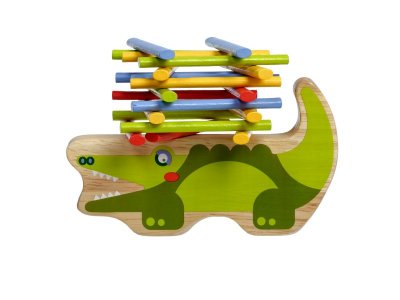 Игрушка из дерева Lucy&Leo, Балансир Крокодил 1-00241616_5
