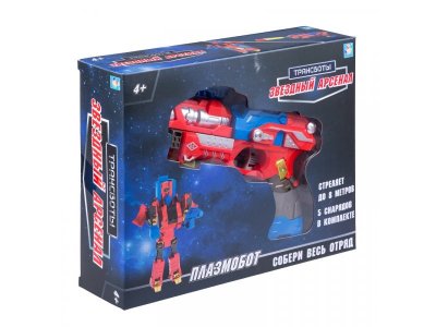 Игрушка 1Toy Трансботы Звёздный арсенал: Плазмобот (оружие трансформируется в робота) 1-00242515_5