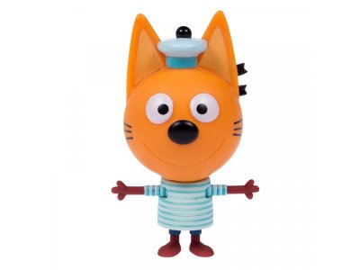 Фигурка Три кота Коржик, подвижные ножки и ручки, с аксессуаром, 7,6 см 1-00242520_1