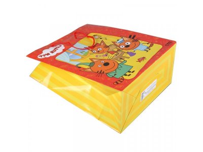 Пакет подарочный Играем вместе, Три кота 26*32*14 см 1-00242541_4