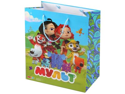 Пакет подарочный Играем вместе, Мульт 26*32*14 см 1-00242546_1