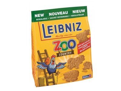 Печенье Bahlsen, Leibniz ZOO Country пшеничное 100 г 1-00242746_1