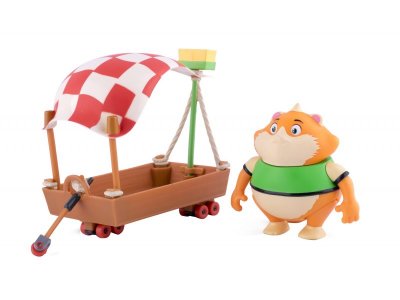 Набор игровой 44 Котёнка с фигуркой Пончик и лодкой на колесиках 1-00242938_1
