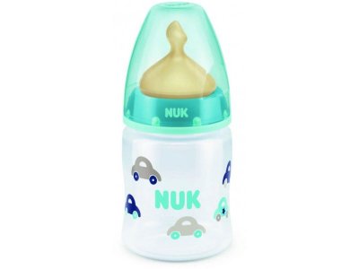 Бутылочка Nuk, First Choice Plus пластиковая 150 мл. с латексной соской р. 1 1-00134658_2