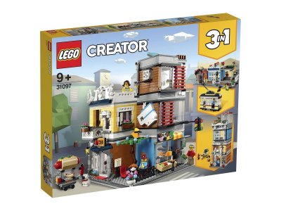 Конструктор Lego Creator, Зоомагазин и кафе в центре города 1-00243210_4