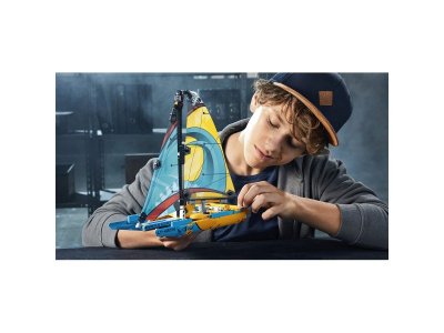 Конструктор Lego Technic, Гоночная яхта 1-00243225_14