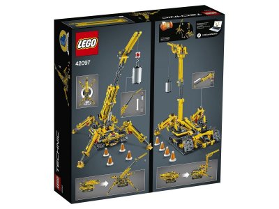 Конструктор Lego Technic, Компактный гусеничный кран 1-00243229_13