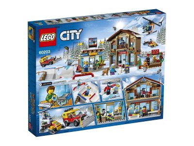 Конструктор Lego City, Горнолыжный курорт 1-00243234_13