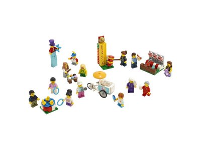 Конструктор Lego City, Комплект минифигурок Весёлая ярмарка 1-00243237_1