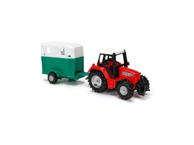 Игрушка Dickie Toys, Трактор с прицепом, металл, 18 см 1-00243265_5
