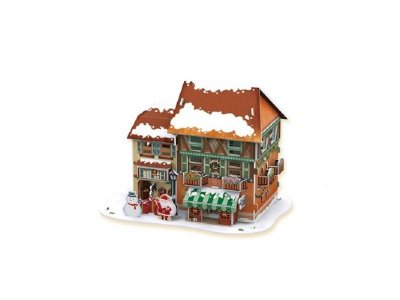 3D пазл CubicFun, Рождественский домик 4 ( с подсветкой ) 1-00095445_1