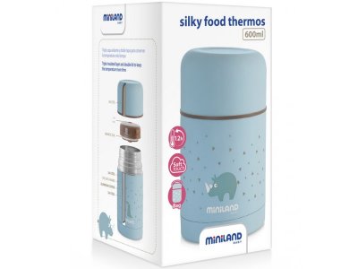 Термос Miniland Silky Thermos детский для еды 600 мл 1-00244562_5