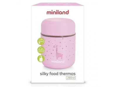 Термос Miniland Silky Thermos Mini детский для еды и жидкостей 280 мл 1-00244564_4