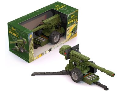 Игрушка Нордпласт, Пушка стреляет снарядами (коробка) 1-00244639_1