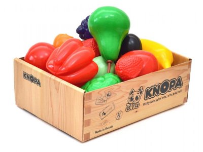 Набор игровой Knopa Большой ящик Фрукты-овощи 1-00244947_2