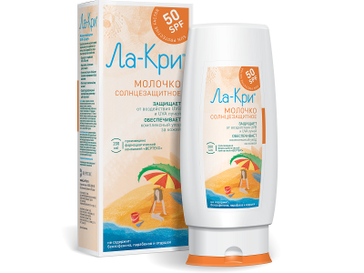 Молочко солнцезащитное Ла-Кри для детей SPF50, 200 мл 1-00255122_1
