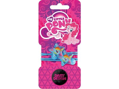 Набор Daisy Design, Резинки для волос My Little Pony, Звездочка. Радуга Дэш (2 шт.) 100245305
