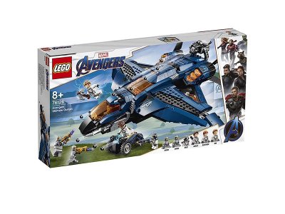 Конструктор Lego Super Heroes, Модернизированный квинджет Мстителей 1-00245360_6