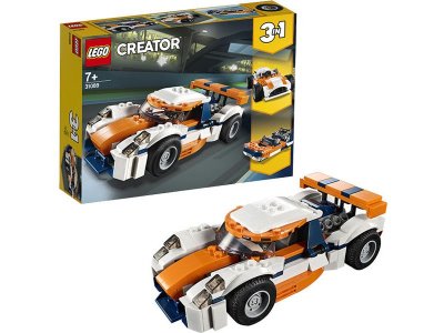 Конструктор Lego Creator, Оранжевый гоночный автомобиль 1-00245379_1