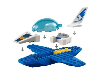 Конструктор Lego City, Воздушная полиция: Патрульный самолёт 1-00245399_2