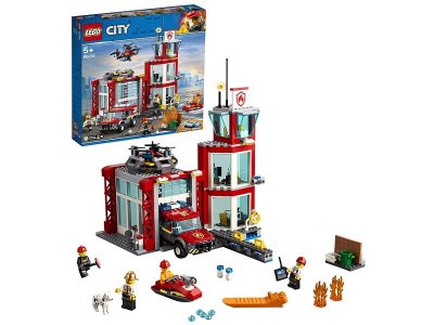 Конструктор Lego City, Пожарные: Пожарное депо 1-00245400_1