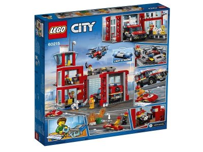 Конструктор Lego City, Пожарные: Пожарное депо 1-00245400_6
