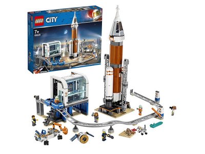 Конструктор Lego City, Ракета для запуска в далекий космос и пульт управления запуском 1-00245408_1