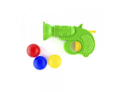 Игрушка Пластмастер, Пистолет с шарами 1-00001057_2