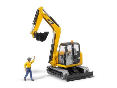 Игрушка Bruder, Мини Экскаватор Cat с рабочим 1-00245756_3