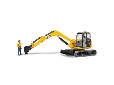 Игрушка Bruder, Мини Экскаватор Cat с рабочим 1-00245756_4