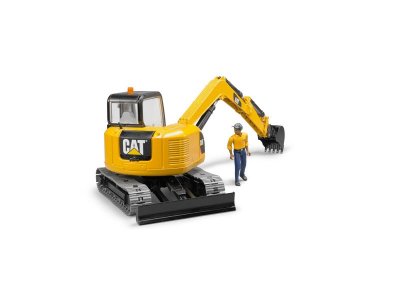 Игрушка Bruder, Мини Экскаватор Cat с рабочим 1-00245756_5