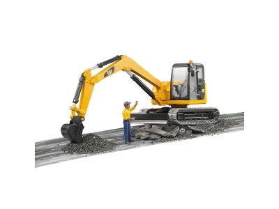 Игрушка Bruder, Мини Экскаватор Cat с рабочим 1-00245756_7