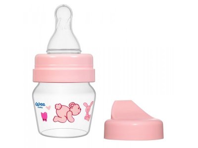 Набор Wee Baby бутылочка и поильник 0+ мес., 30 мл 1-00245885_1