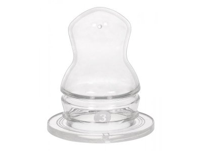 Соска Wee Baby ортодонтическая для бутылочек с узким горлышком № 3, 18+ мес. 1-00245900_1