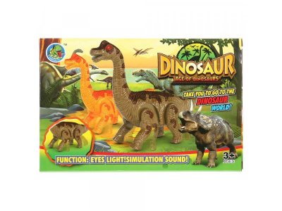 Игрушка DinosaursIsland Toy, Динозавр, свет/звук, на батарейках 1-00245933_4