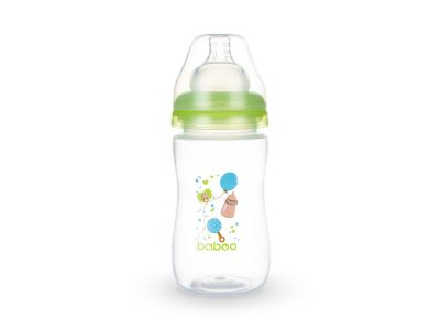 Бутылочка Baboo Baby Shower с силиконовой соской 230 мл 3 мес+ 1-00245951_1