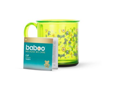 Чашка Baboo Safari с антискользящим дном c одной ручкой 170 мл 12 мес+ 1-00245983_3