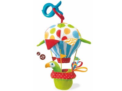 Игрушка-подвеска Yookidoo, погремушка Попугай на воздушном шаре 1-00096935_1