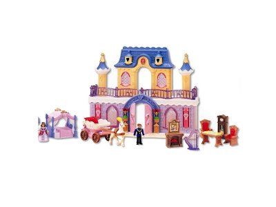 Набор игровой Keenway, Fantasy Palace - дворец с каретой и предметами 1-00055414_1
