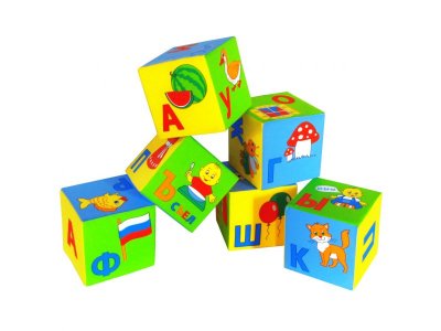 Кубики Мякиши Азбука, 6 шт. 1-00002806_3